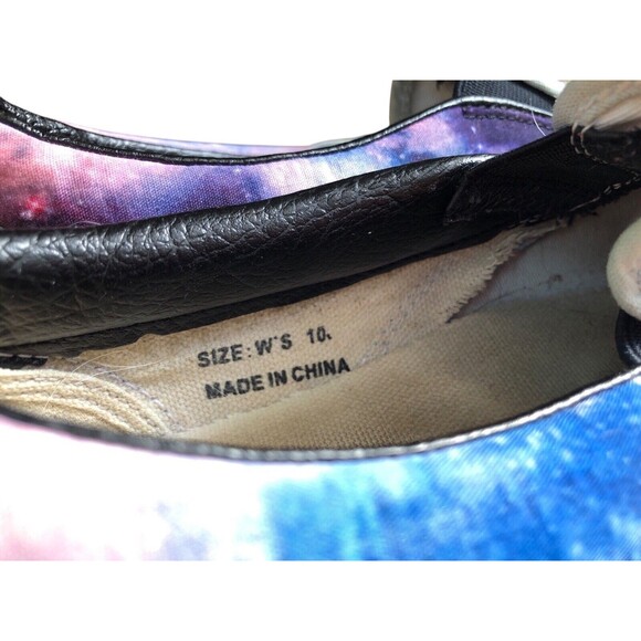 Vans Tropical Trees Print Casual Slip-On Shoes Multicolored Size 10 Womens - Picture 8 of 9